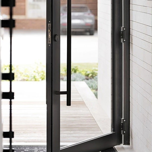 Zanda Aluminium Interfold Hinge Matte Black