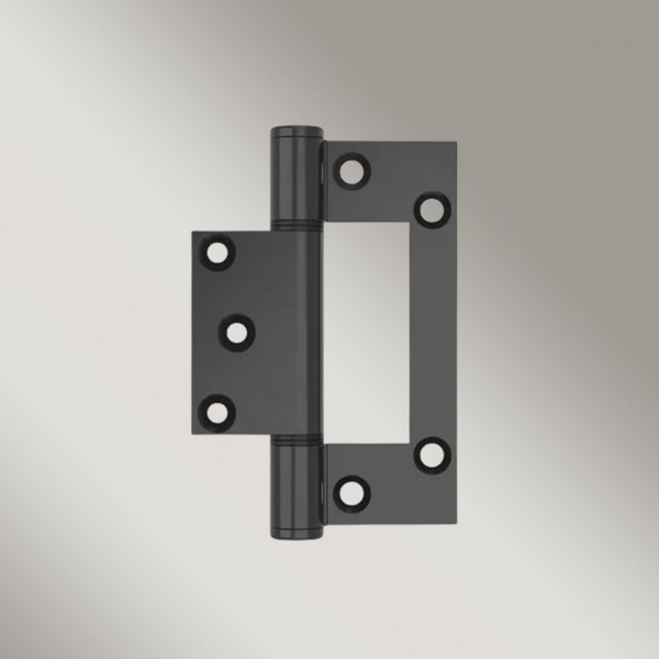 Zanda Aluminium Offset Interfold Hinge Matte Black