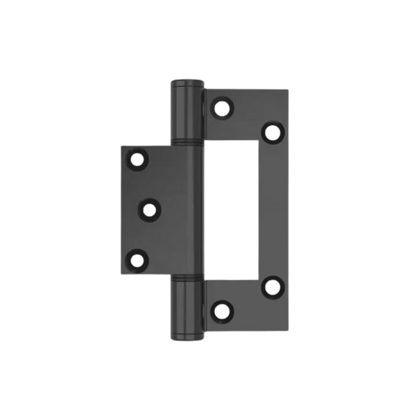 Zanda Aluminium Offset Interfold Hinge Matte Black