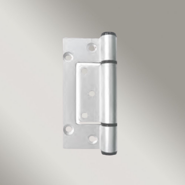 Zanda Aluminium Offset Interfold Hinge Satin Nickel