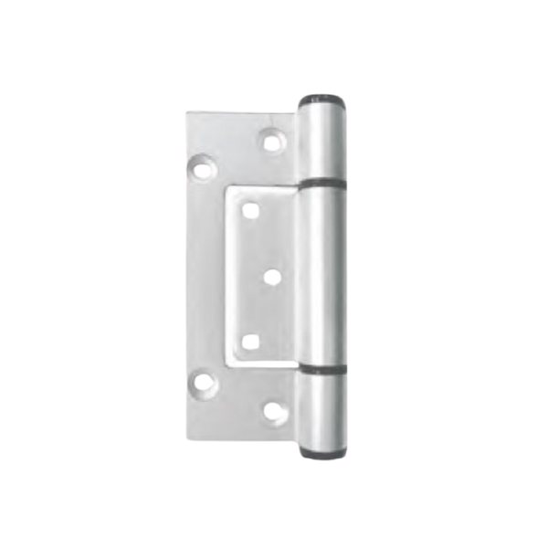 Zanda Aluminium Offset Interfold Hinge Satin Nickel