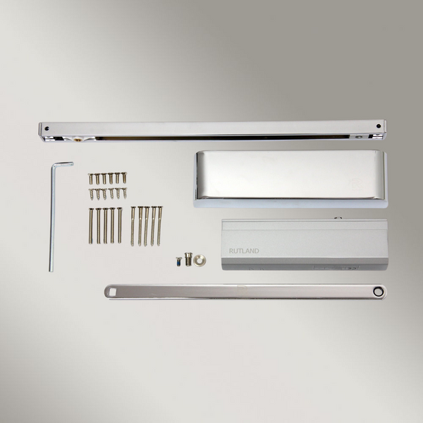 Zanda Cam Action Door Closer Silver