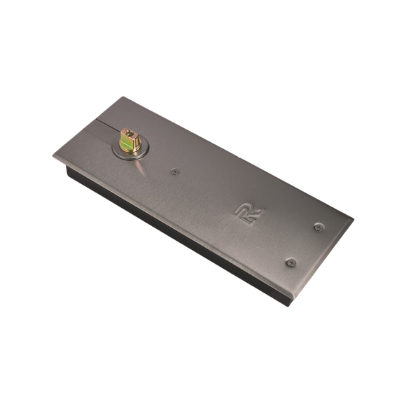 Zanda Door Closer Floor Springs Double Action Pack Graphite Nickel