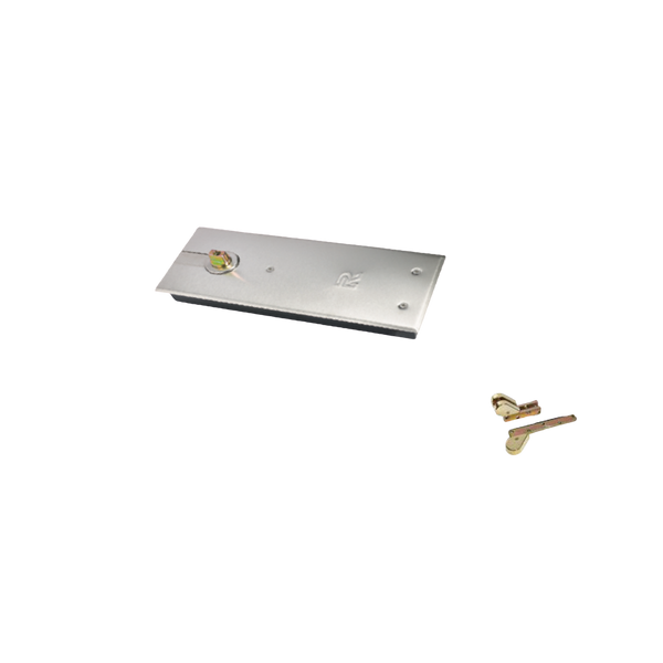 Zanda Door Closer Floor Springs Single Action Pack Stainless Steel