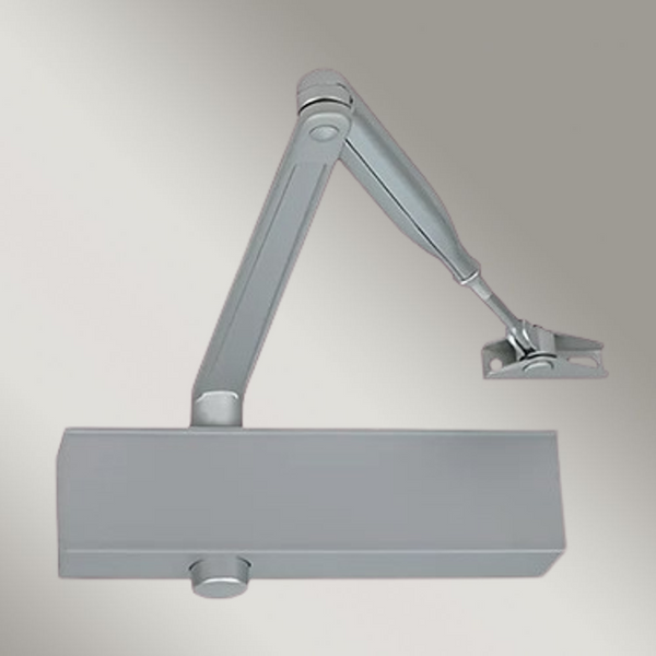 Zanda Door Closer Standard Arm Adjustable Power Silver