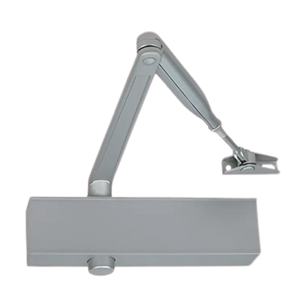 Zanda Door Closer Standard Arm Adjustable Power Silver