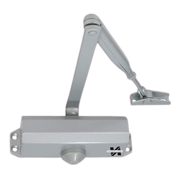Zanda Contract Door Closer EN3 Silver