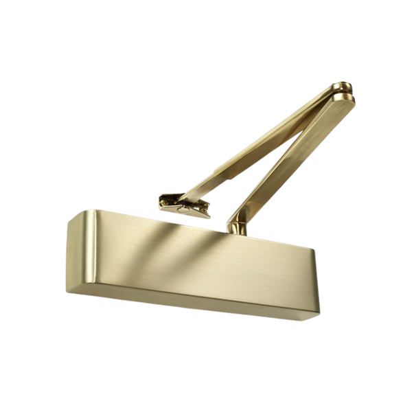 Zanda Architectural Door Closer (EN2-5) with Cover Antique Brass