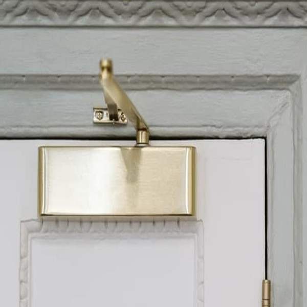 Zanda Architectural Door Closer (EN2-5) with Cover Satin Brass
