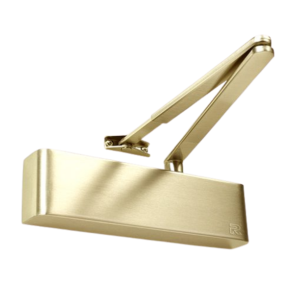 Zanda Architectural Door Closer (EN2-5) with Cover Satin Brass