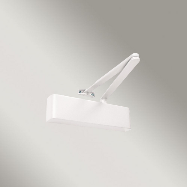 Zanda Architectural Door Closer (EN2-5) with Cover White