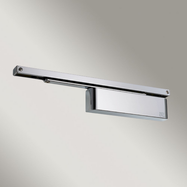 Zanda Architectural Slide Arm Door Closer (EN2-5) with Cover Polished Nickel Plate