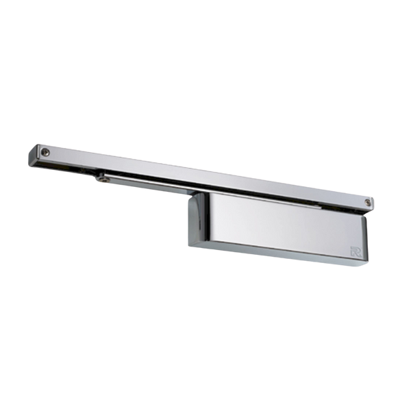 Zanda Architectural Slide Arm Door Closer (EN2-5) with Cover Polished Nickel Plate