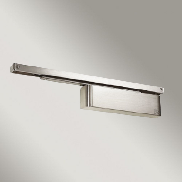 Zanda Architectural Slide Arm Door Closer (EN2-5) with Cover Satin Nickel Plate