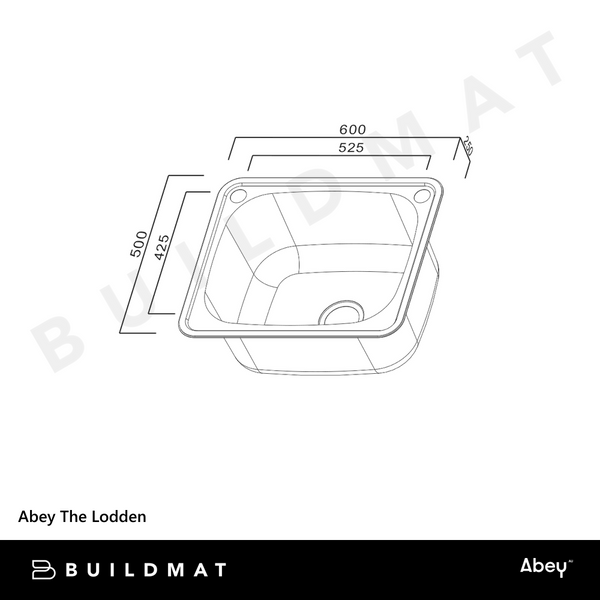 Abey The Lodden Stainless Steel