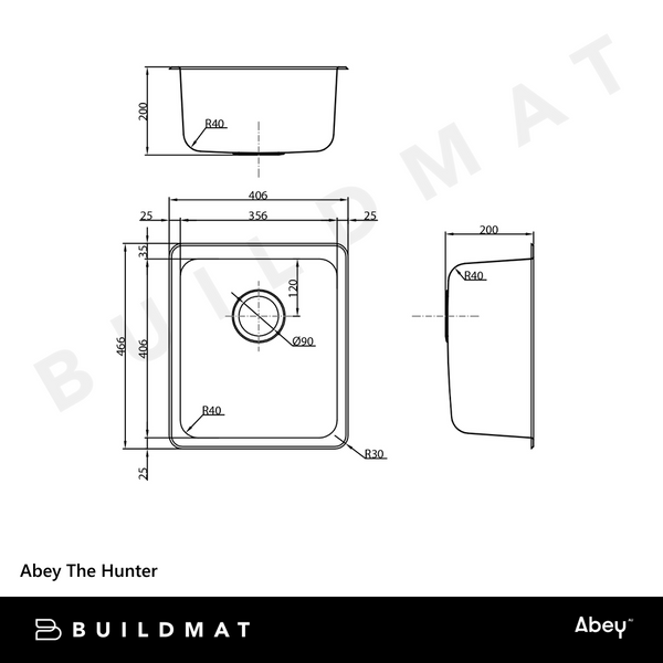 Abey The Hunter Stainless Steel