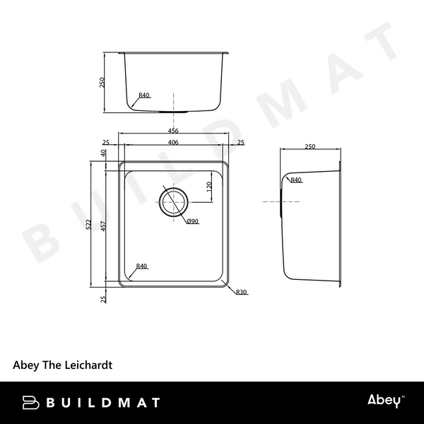 Abey The Leichardt Stainless Steel
