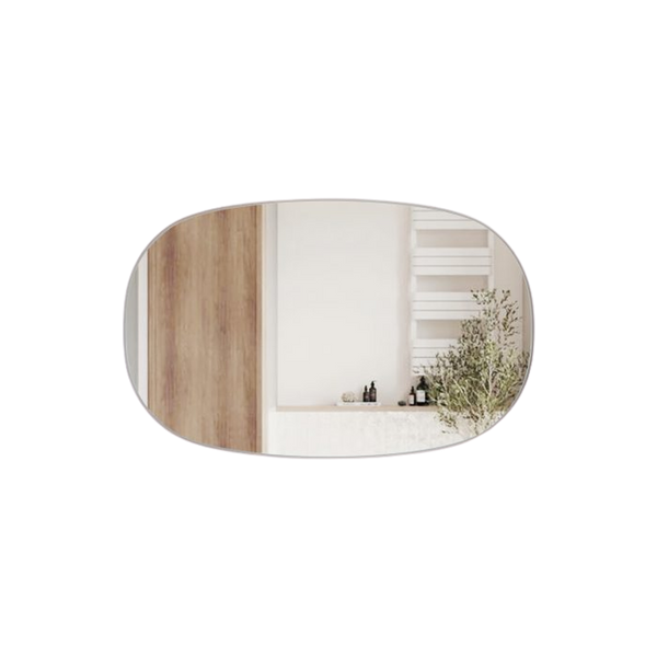 Aulic Valmont Horizontal 1100mm LED Mirror Brushed Nickel