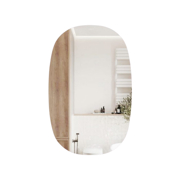 Aulic Valmont Vertical 580mm LED Mirror Frameless