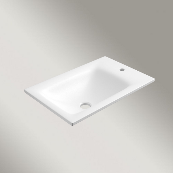 Aulic Sintera Square Stone Top With Tap Hole 450mm