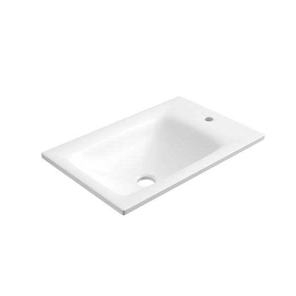 Aulic Sintera Square Stone Top With Tap Hole 450mm