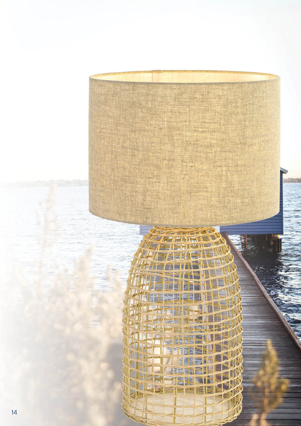 Telbix Bayz 32 Table Lamp Sand