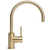 Ashanti Brushed Brass Gold Gooseneck Mixer