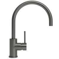 Alma Ashanti Brushed Gunmetal Gooseneck Mixer