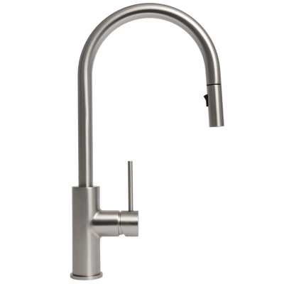 Alma Mira Brushed Nickel Pull Out Mixer