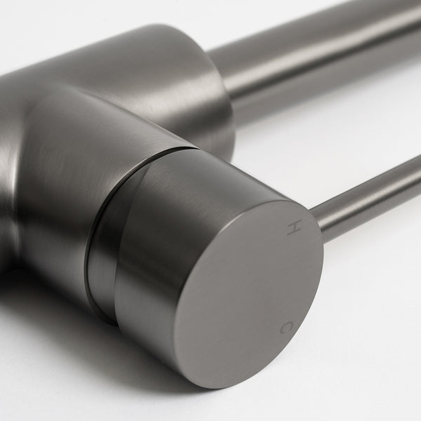 Alma Mira Brushed Gunmetal Pull Out Mixer