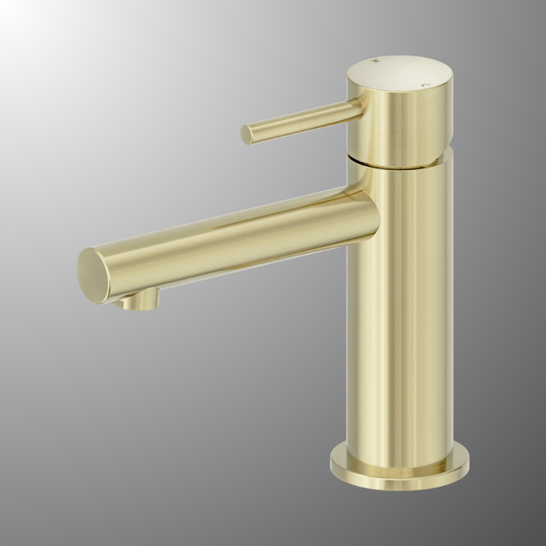 Nero Dolce II Basin Mixer Brushed Gold