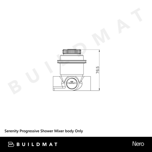 Nero Serenity Progressive Shower Mixer Body Only