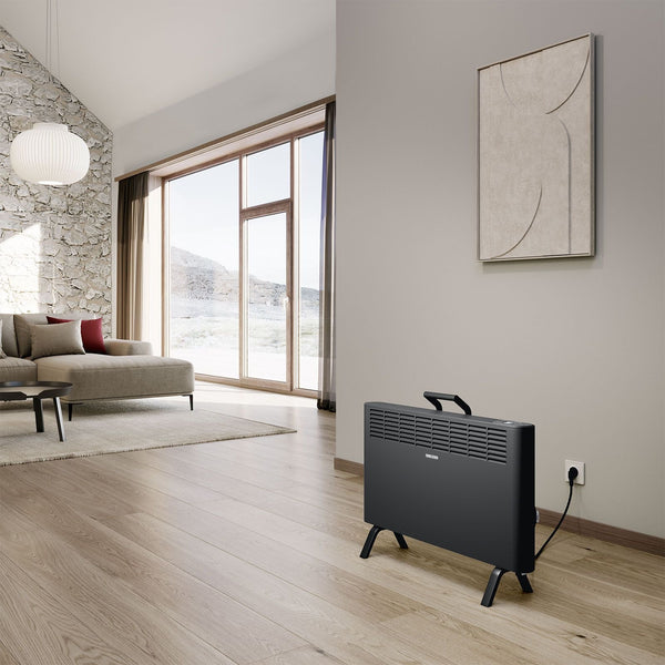 Stiebel Eltron Freestanding Convection Panel Heater 2Kw Fast Heating Output Black