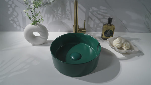Alma Julietta Mini Matte Green Basin