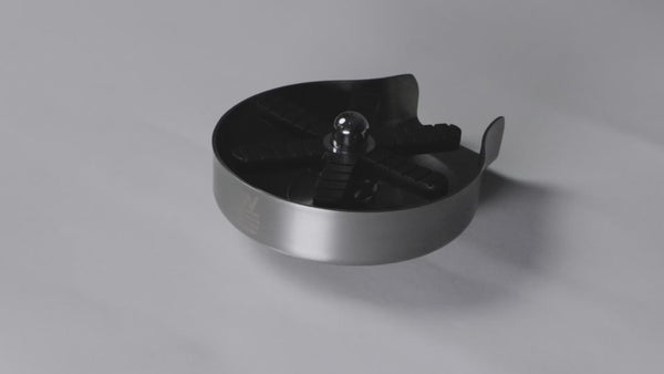 Alma Galen Glass Rinser Brushed Nickel