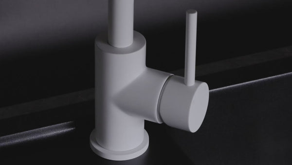 Alma Charlotte White Square Mixer