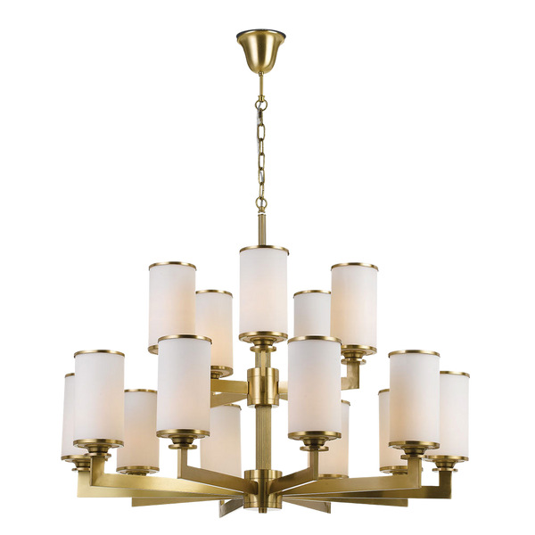 Telbix Ahern 15 Lights Pendant Solid Brass