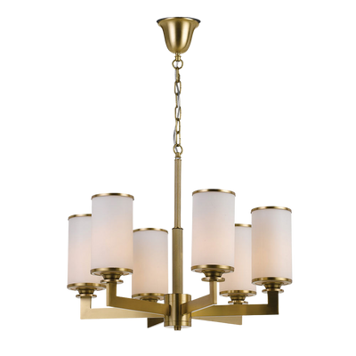Telbix Ahern 6 Lights Pendant Solid Brass