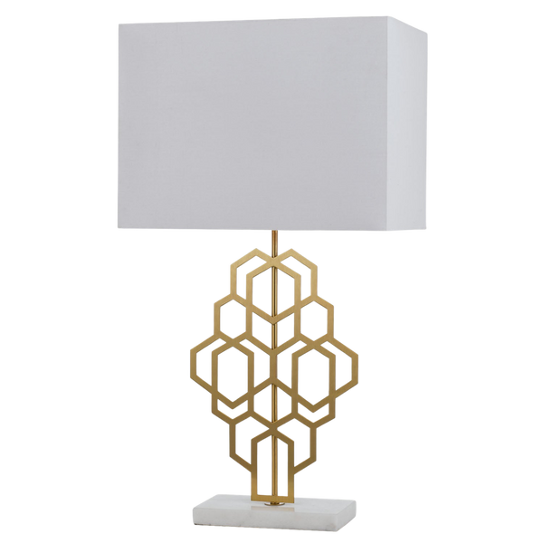 Telbix Akron Table Lamp Large White