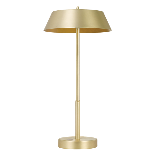 Telbix Allure 7W Led Table Lamp Brass Gold