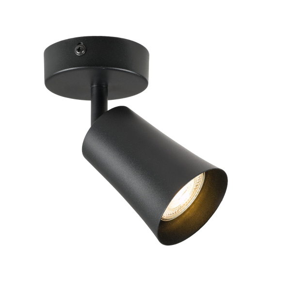 Telbix Alvey 1 Spot Black