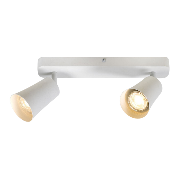 Telbix Alvey 2 Lights Spot Bar White