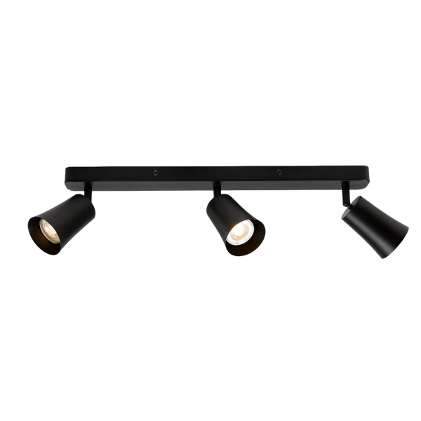 Telbix Alvey 3 Lights Spot Bar Black