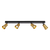 Telbix Alvey 4 Lights Spot Bar Gold Black