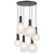 Telbix Aosta 6 Light Pendant Black
