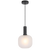 Telbix Aosta 20cm Pendant Black