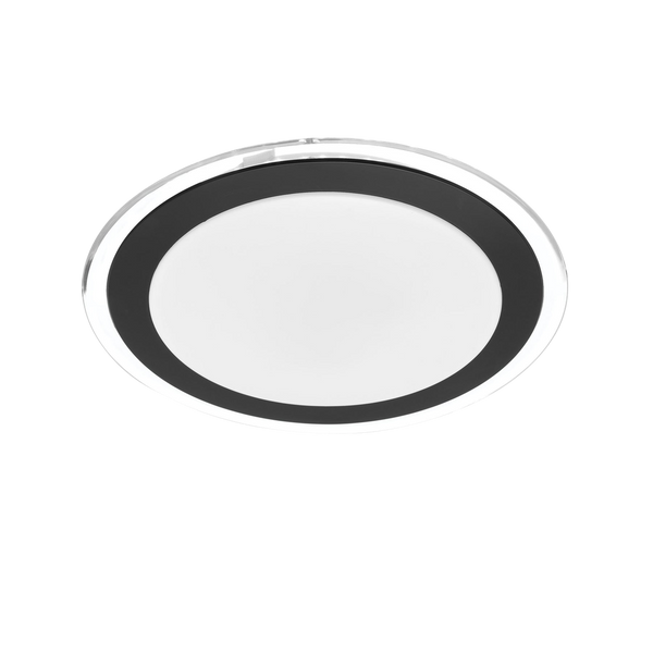 Telbix Astrid 33 18W Led Oyster Nondim Black