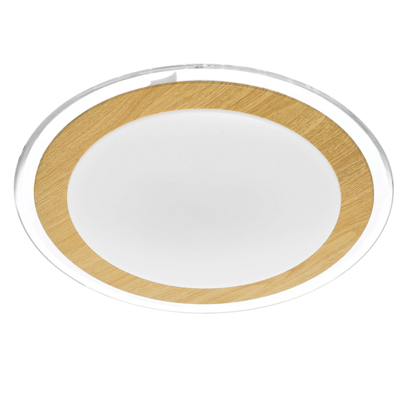 Telbix Astrid 43 30W Led Oyster Dim Oak