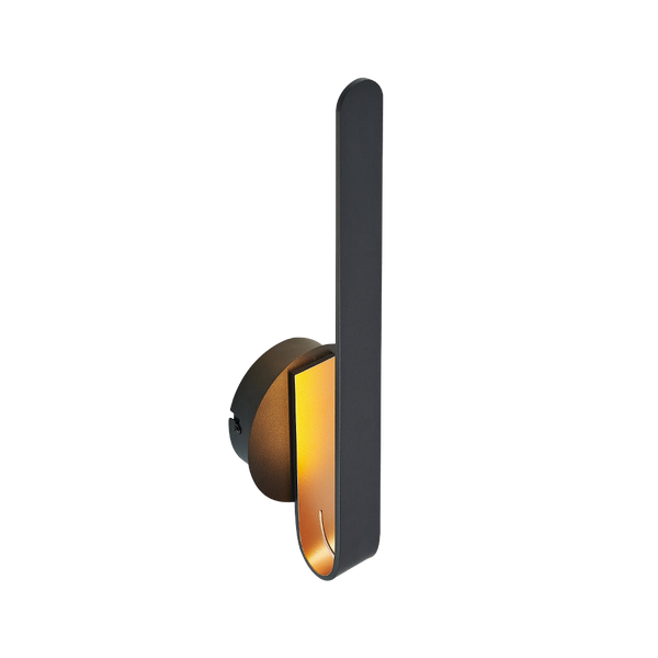 Telbix Atala 40 Wall Light Black