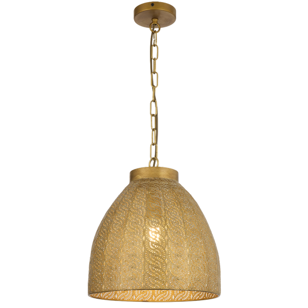 Telbix Aydin 35cm Pendant Antique Brass
